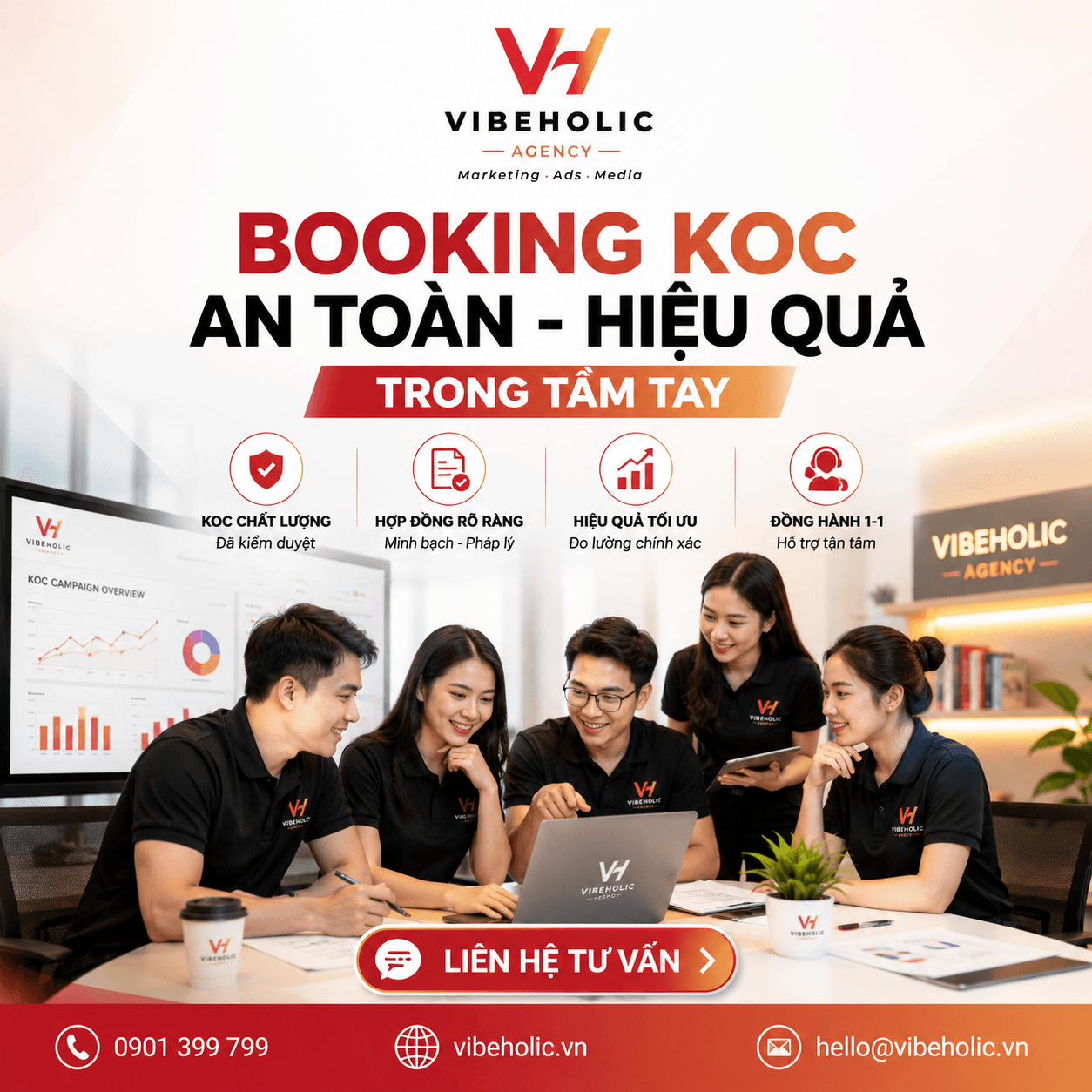 Rủi ro khi booking KOC không qua agency uy tín