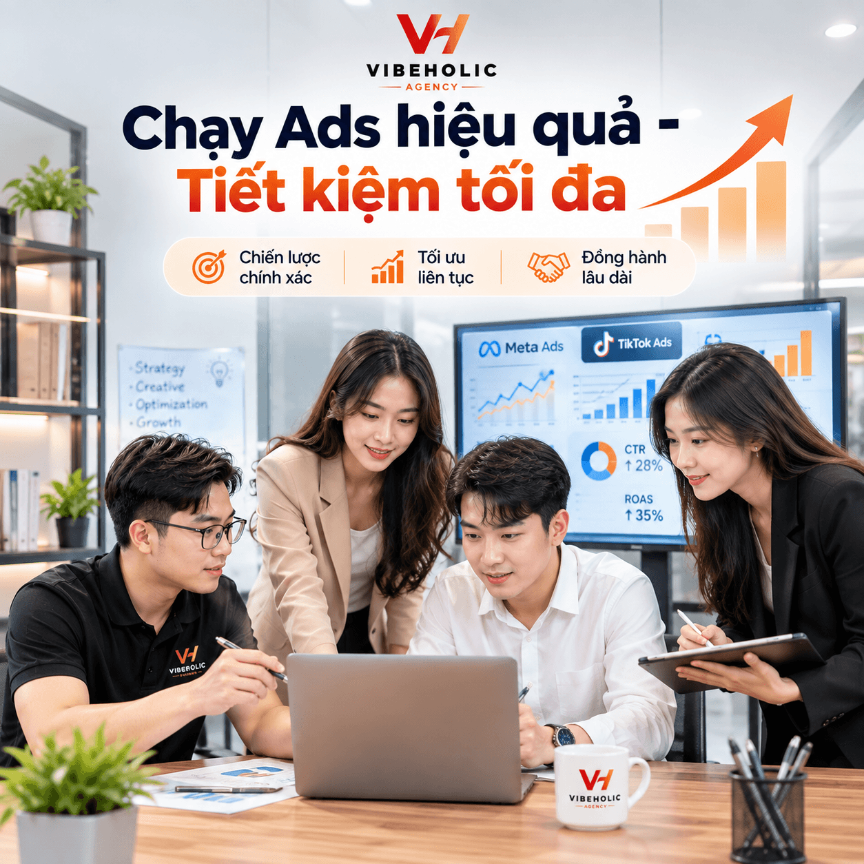 Bảng giá chạy Ads Facebook/TikTok trọn gói từ 690.000đ/tháng