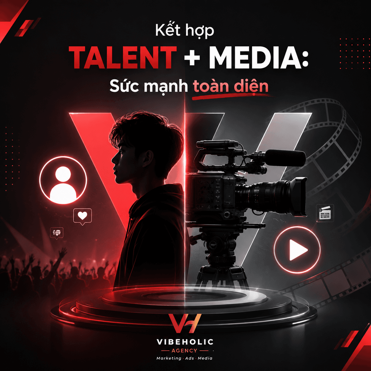 Kết hợp Talent + Media - Chiến lược marketing toàn diện cho brand