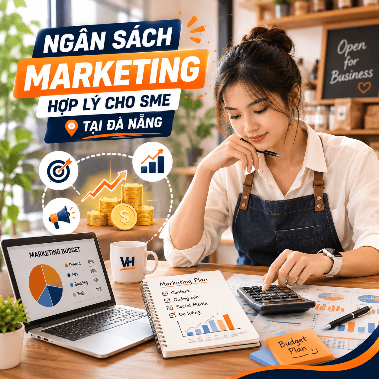 Ngân sách marketing hợp lý cho SME tại Đà Nẵng