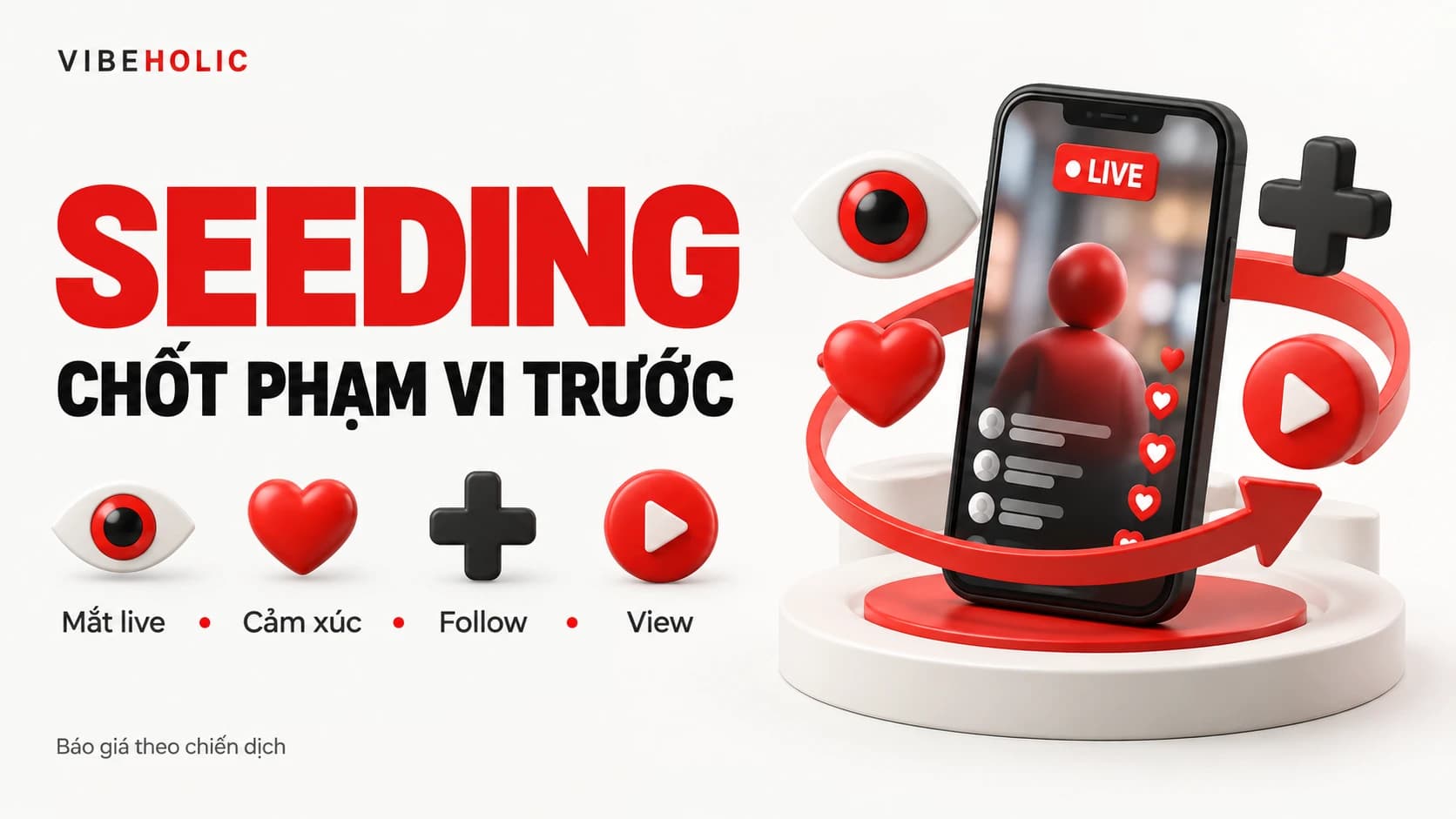 Seeding VibeHolic: hỏi rõ phạm vi trước khi xin báo giá
