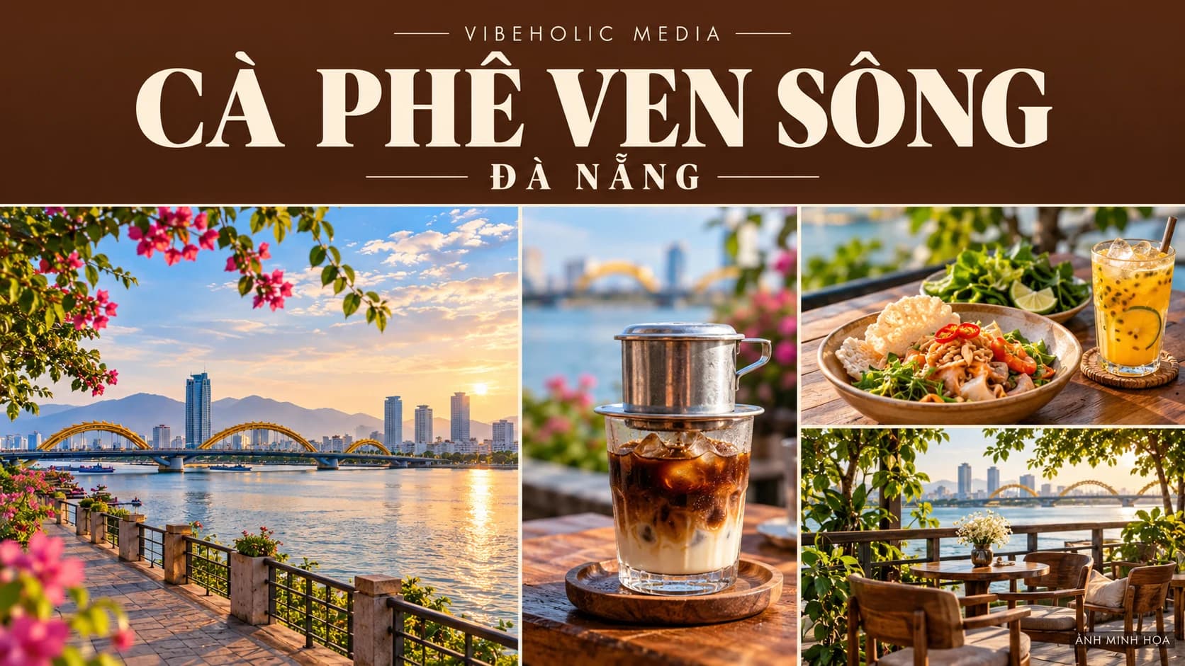 Cà phê Bạch Đằng Đà Nẵng: ghép một lịch hẹn ven sông