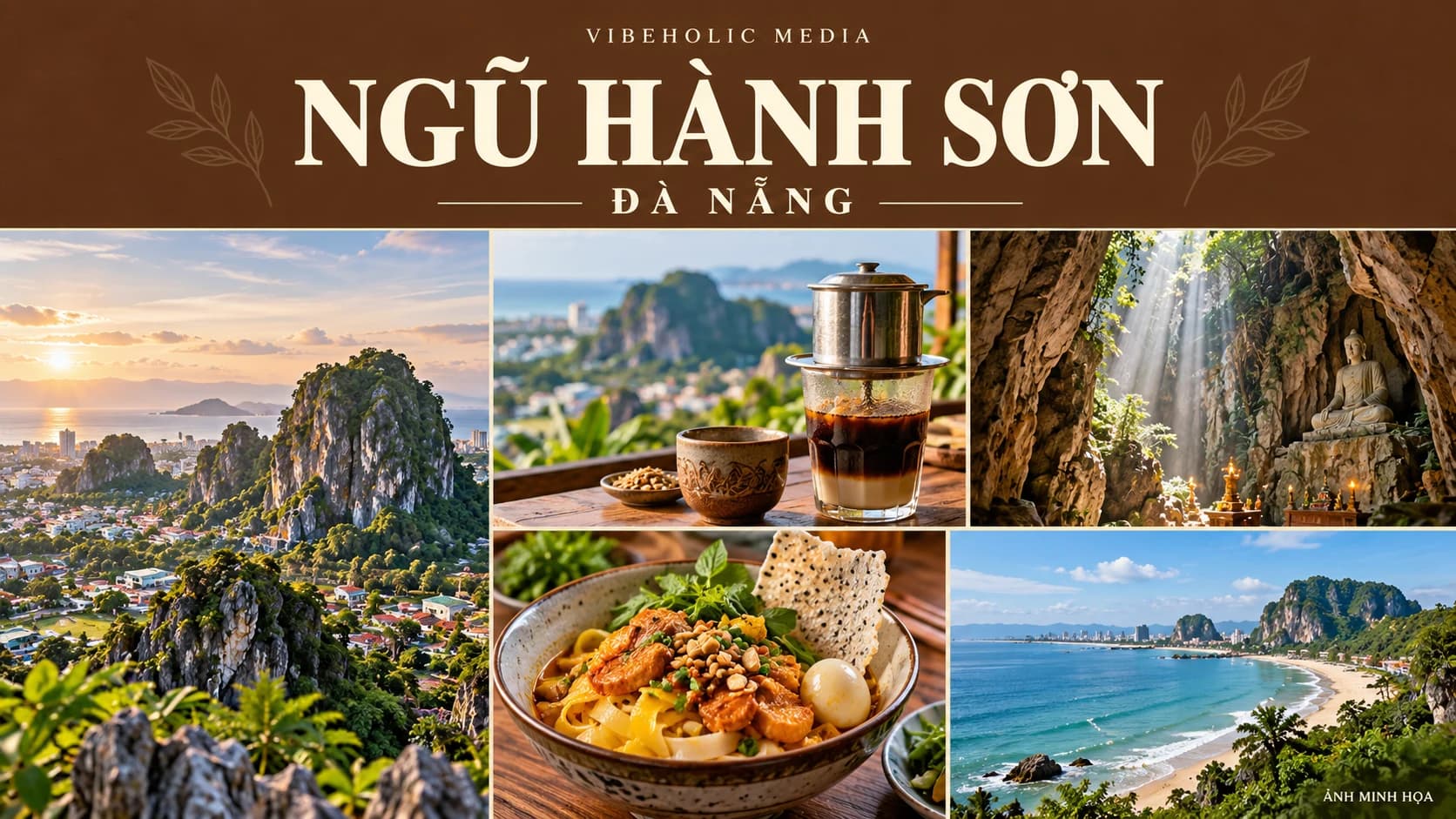 Ngũ Hành Sơn Đà Nẵng: tham quan rồi nghỉ cà phê cho đỡ vội