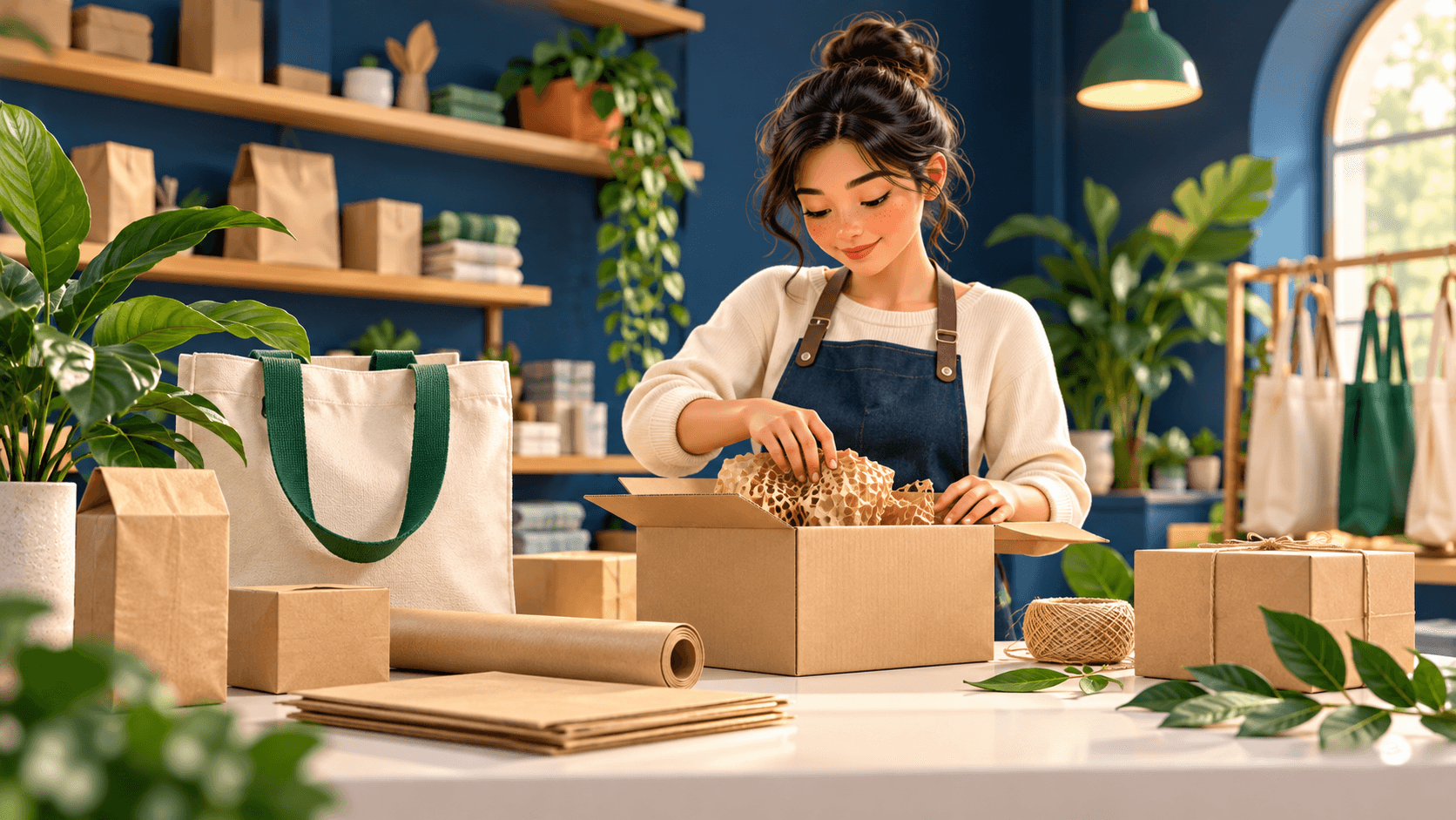 Bao bì bán lẻ thân thiện hơn với môi trường